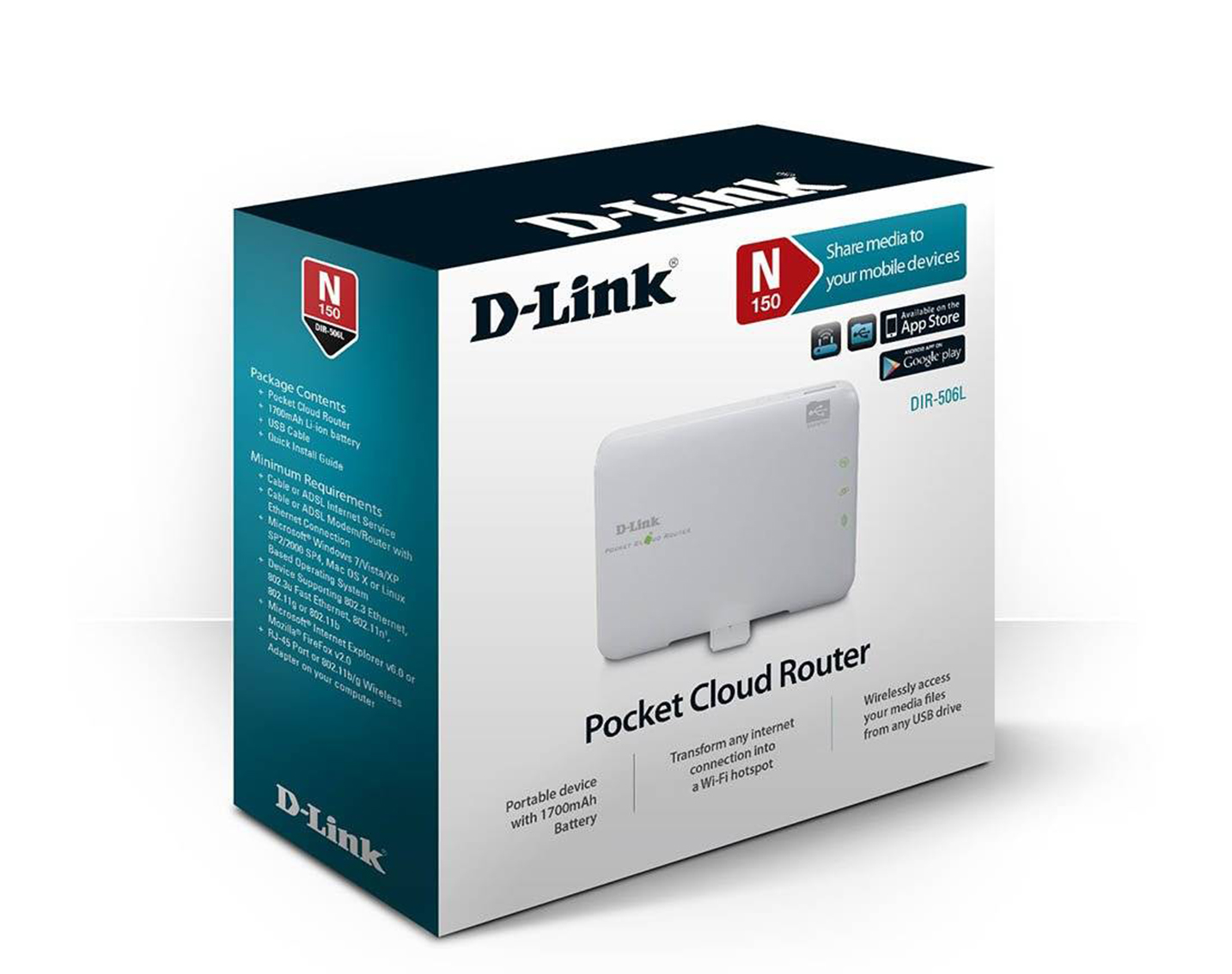 روتر ابری بی‌سیم دی لینک مدل DIR-506L-3